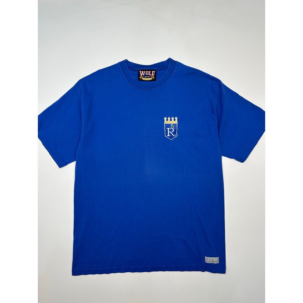 Vintage 1990’s Kansas City Royals Tee -Wolf Athletics Size Large